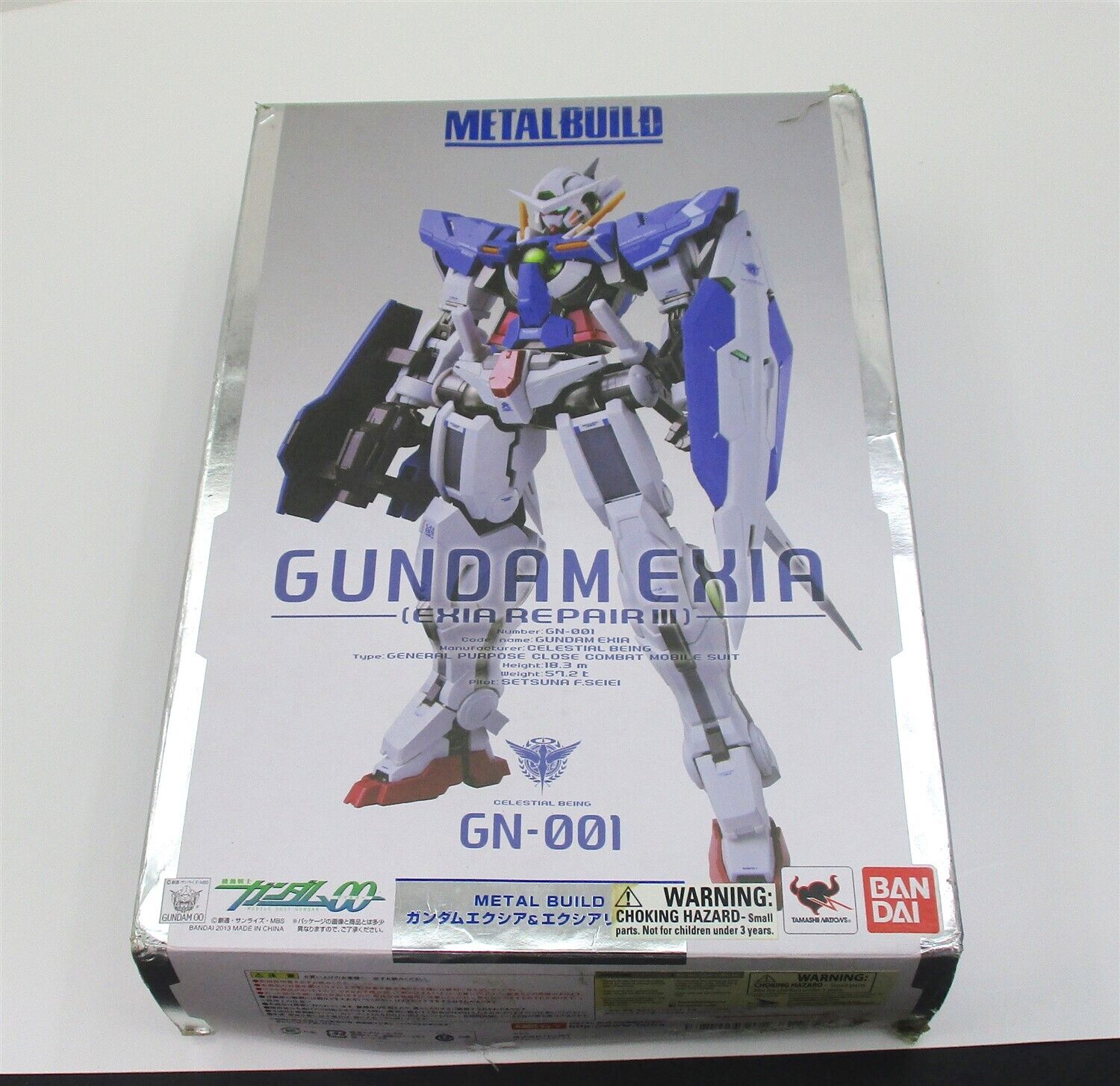Metalbuild Gundam Exia (Exia Repair III), GN-001