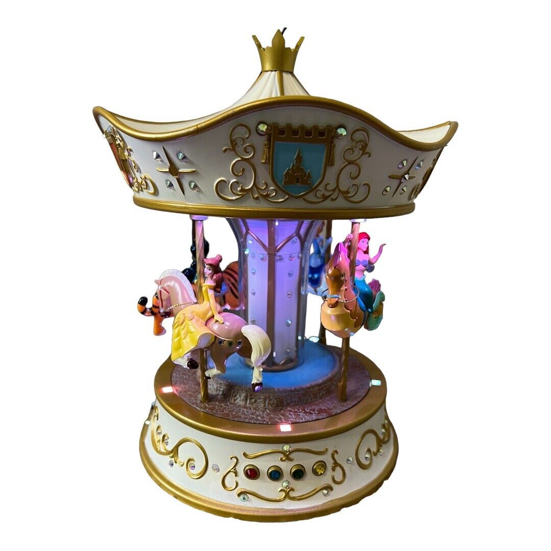 Hallmark Disney 2021 Princess Dreams Go Round Carousel (No Adapter)