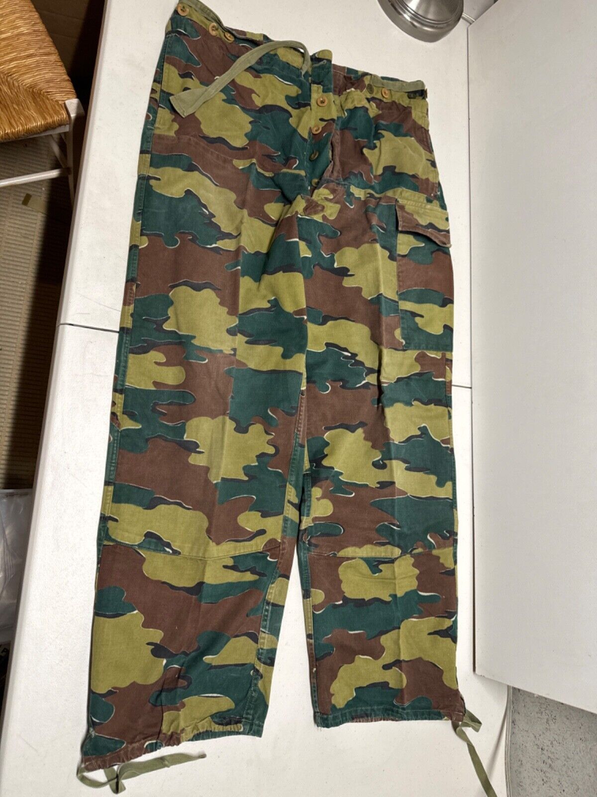 Vintage Belgium Army Uniform Pants