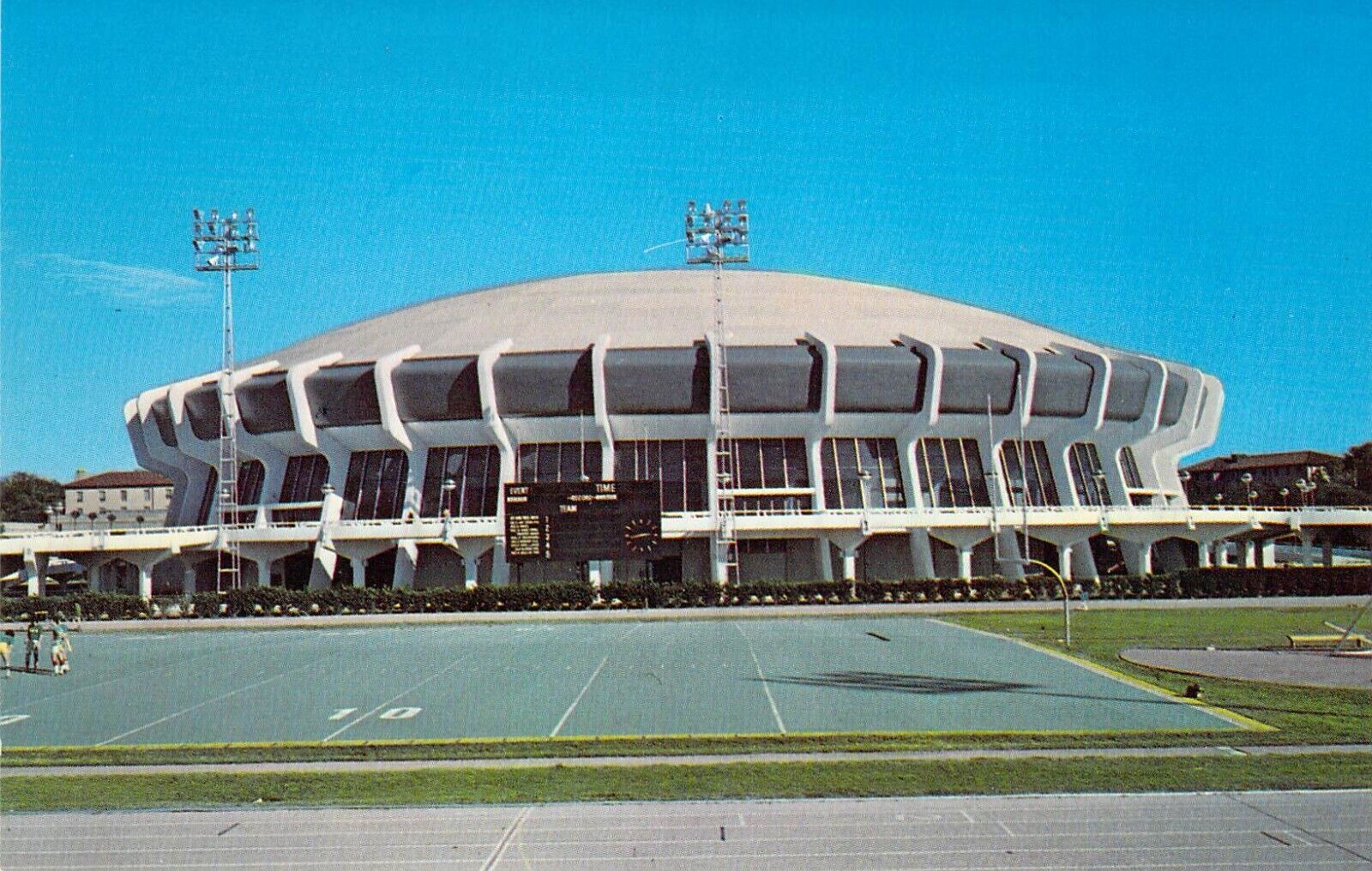 1972 LA Baton Rouge Louisiana State University Stadium Sports  Mint postcard A35