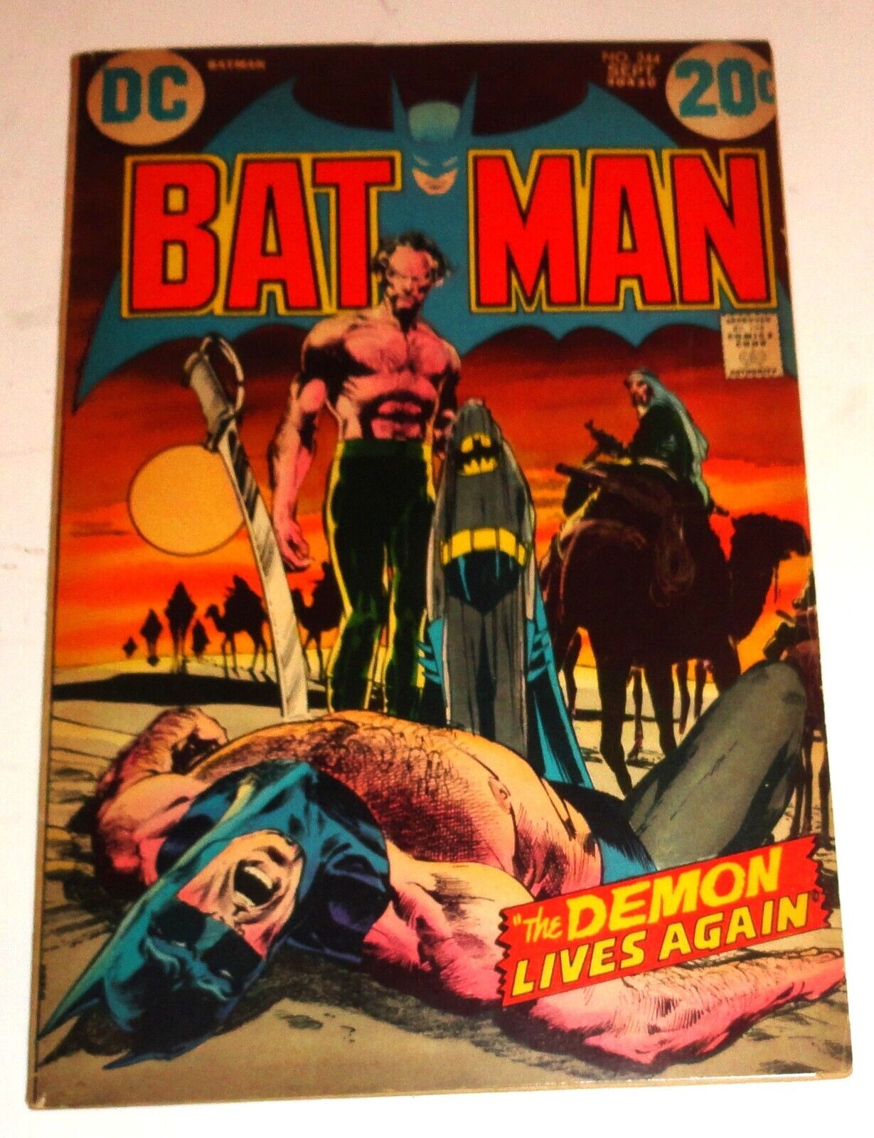 BATMAN #244 RA'S AH GHUL CLASSIC NEAL ADAMS COVER VF