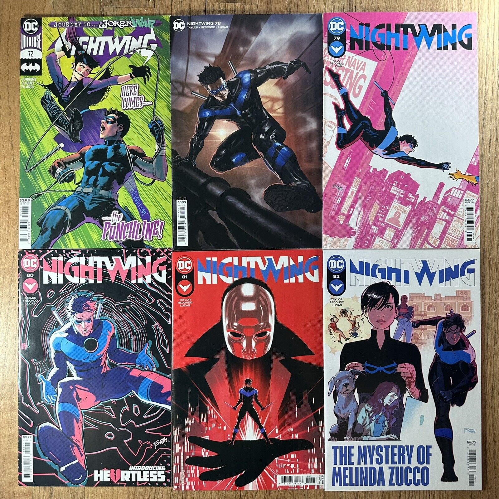 Nightwing #72 #78 #79 #80 #81 #82 #83 #87 Comic Book Lot DC 2021 VFNM/NM🔥🔑