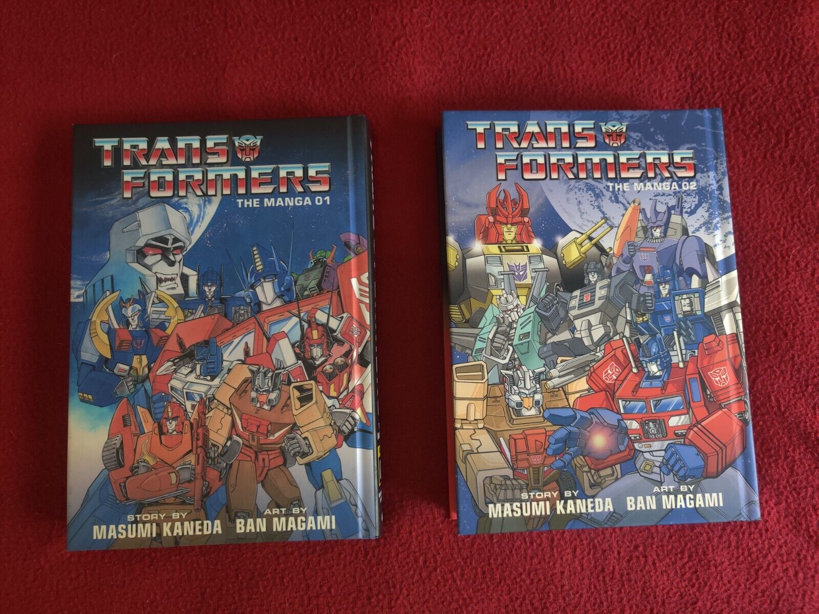 Transformers Hardcover the manga English volume 01-02 Viz