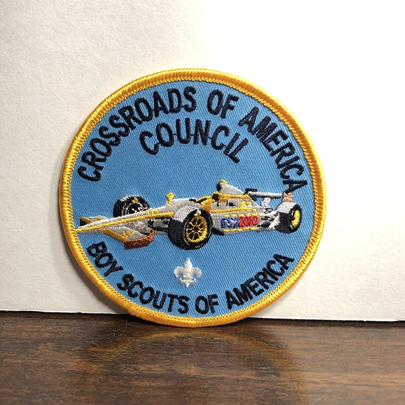 BSA Crossroads Of America Council 2010 Indy Car Patch