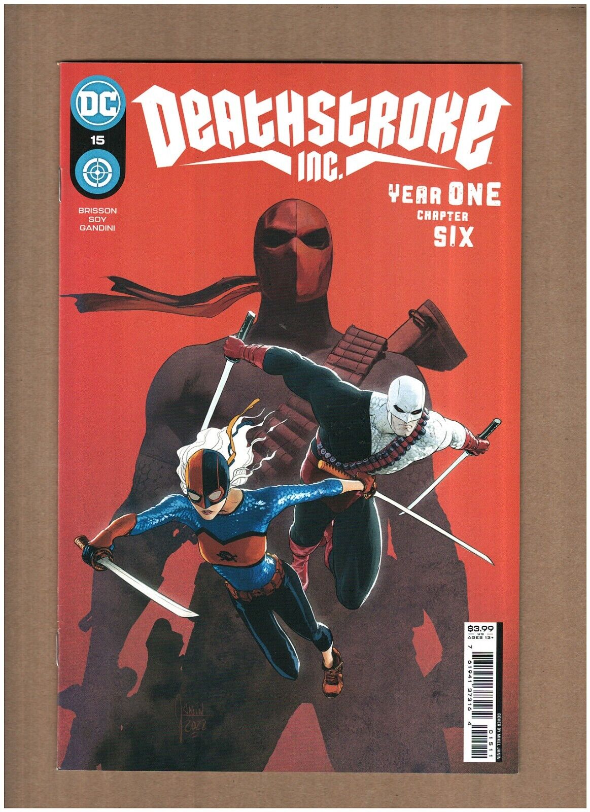 Deathstroke Inc. #15 DC Comics 2023 Year One pt.6 NM_ 9.2