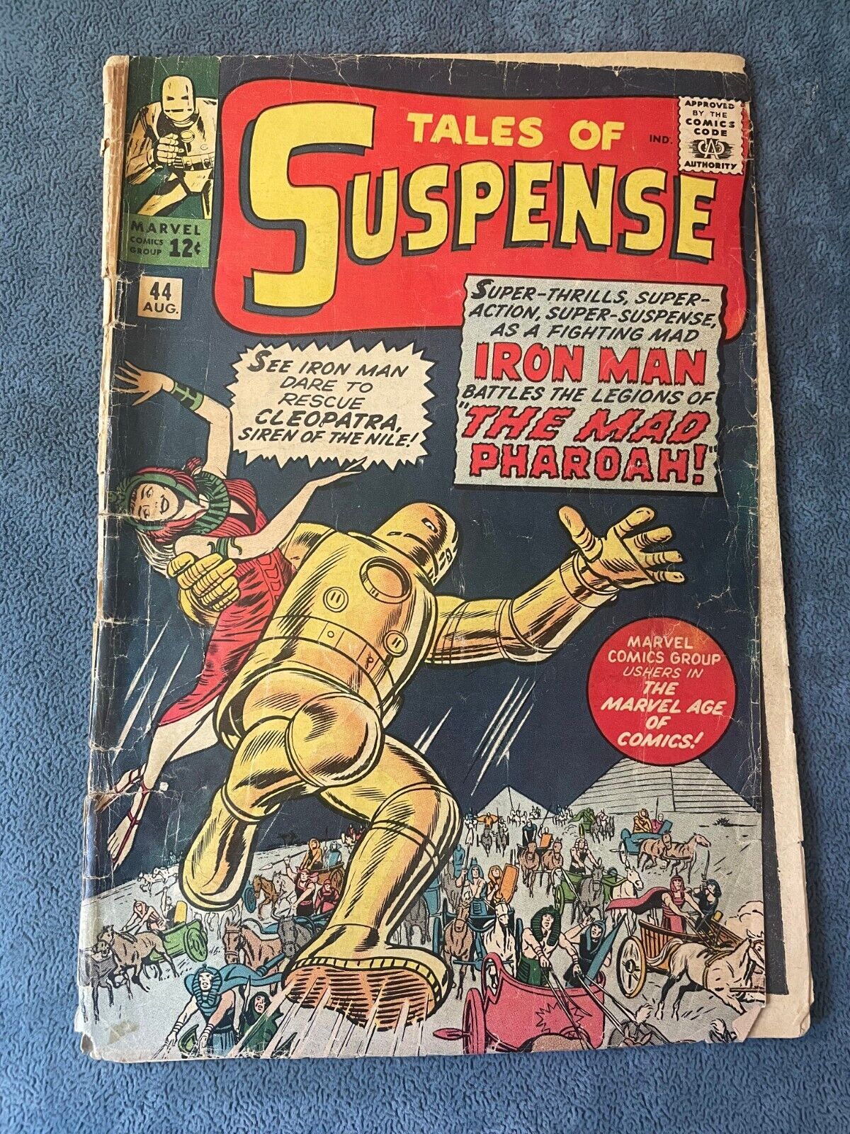 Tales of Suspense #44 1963 Marvel Comics 6th Iron Man Low Grade Fragile Pages