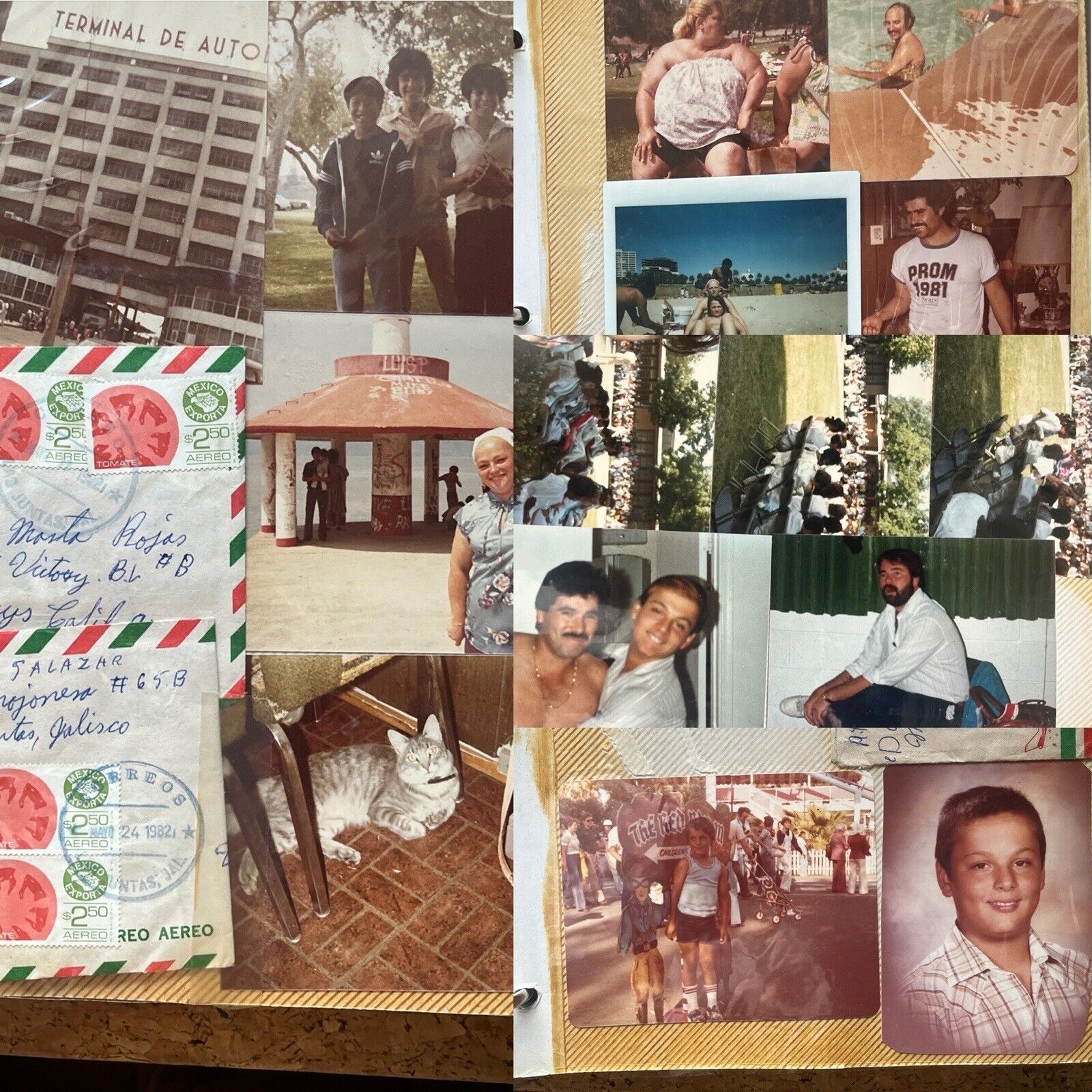 1980s Mexican American Family Photo Album 300 Pics Birthday Wedding Home Letters