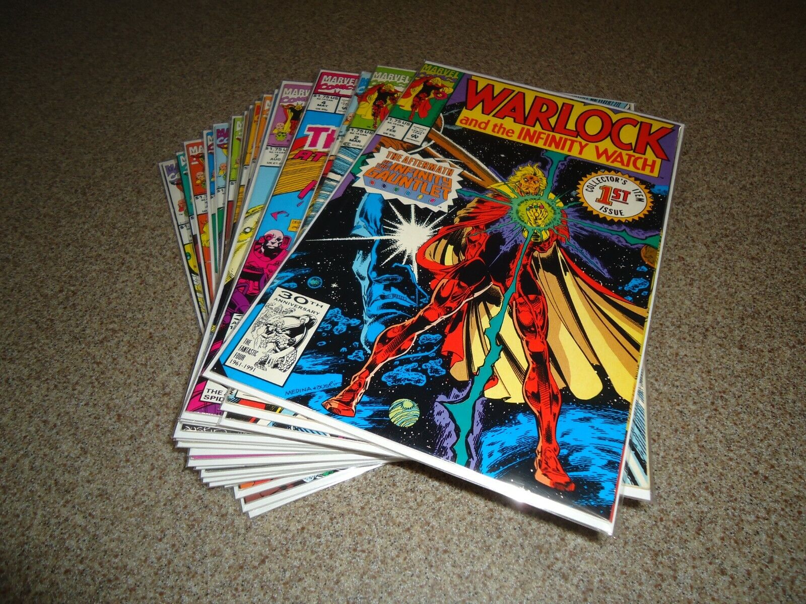 WARLOCK AND THE INFINITY WATCH 1-20 COMPLETE HIGH GRADE RUN