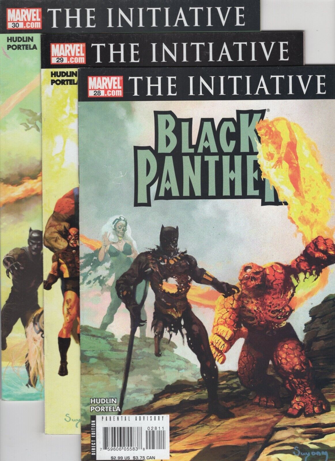 Black Panther #28-#30 (2005, Marvel Comics)