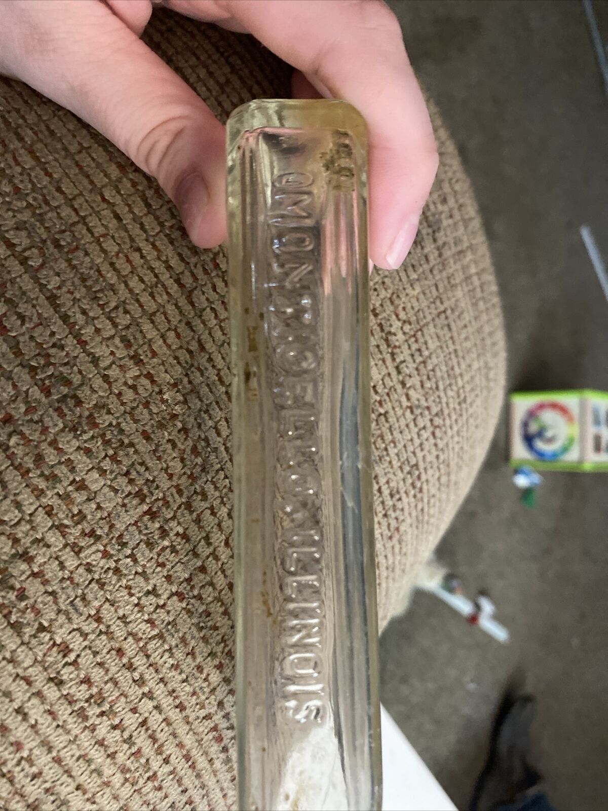 DR.CALDWELL\'S MONTICELLO,ILLINOIS Vintage Medicine Bottle 