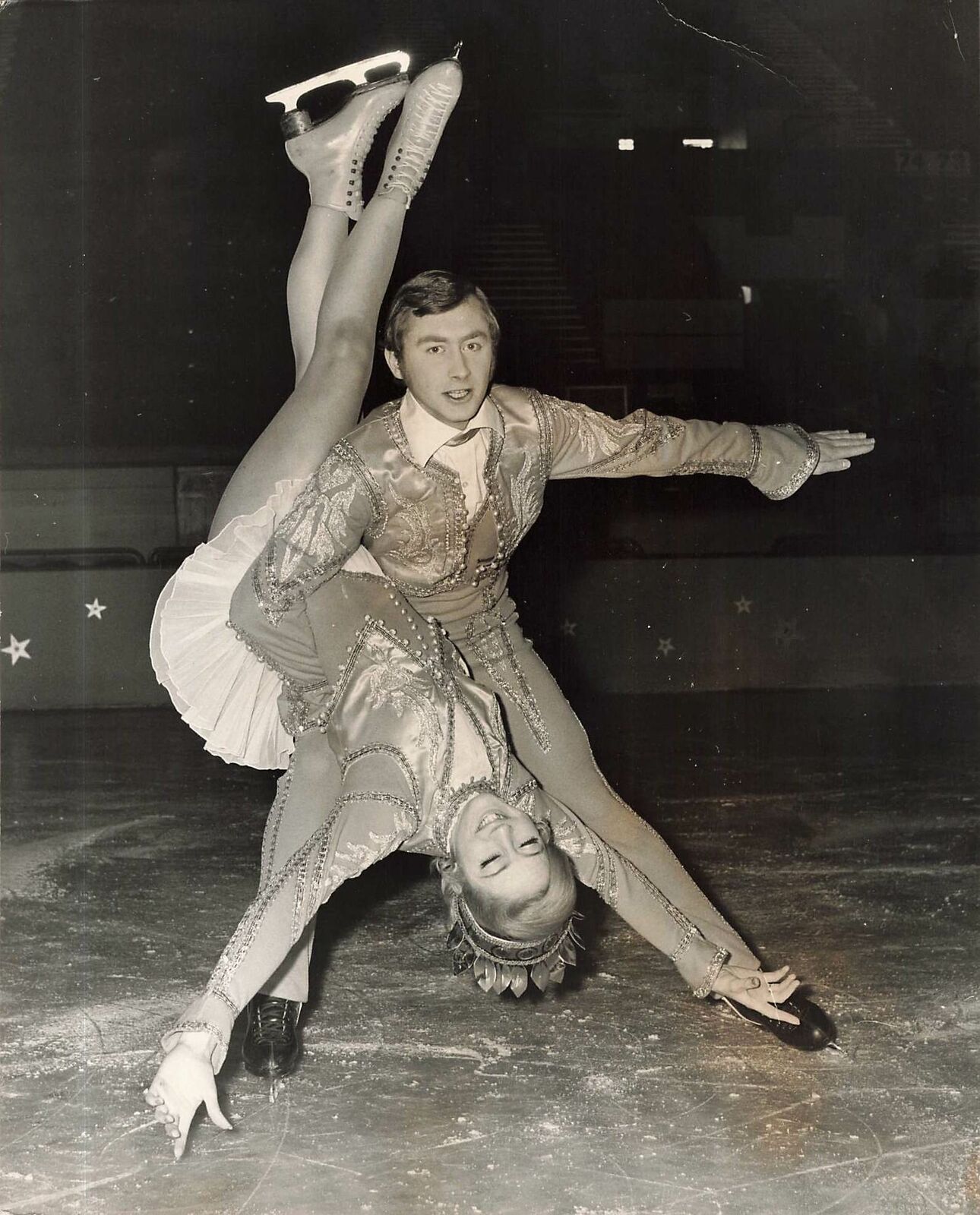1969 Press Photo BERNARD FORD, DIANE TOWER Royal Dancers Ice Dance Skating kg
