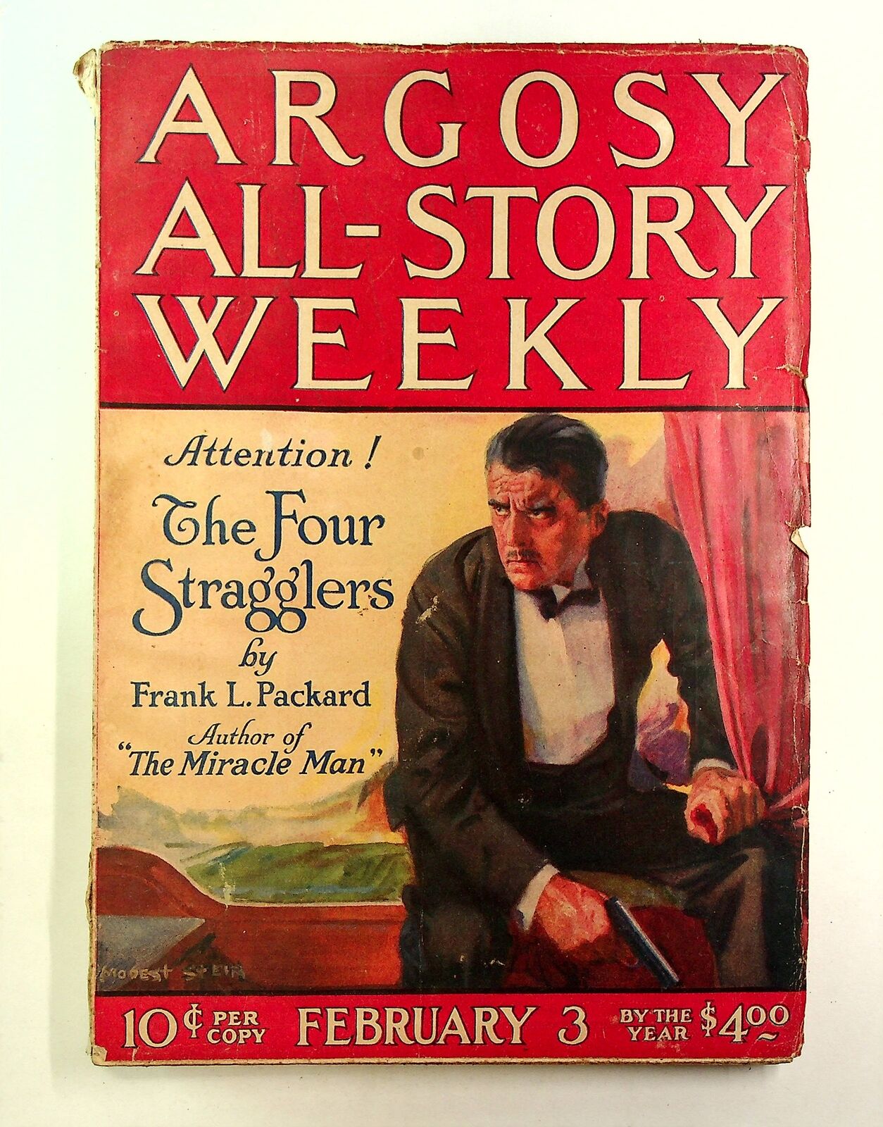 Argosy Part 3: Argosy All-Story Weekly Feb 3 1923 Vol. 149 #1 VG+ 4.5