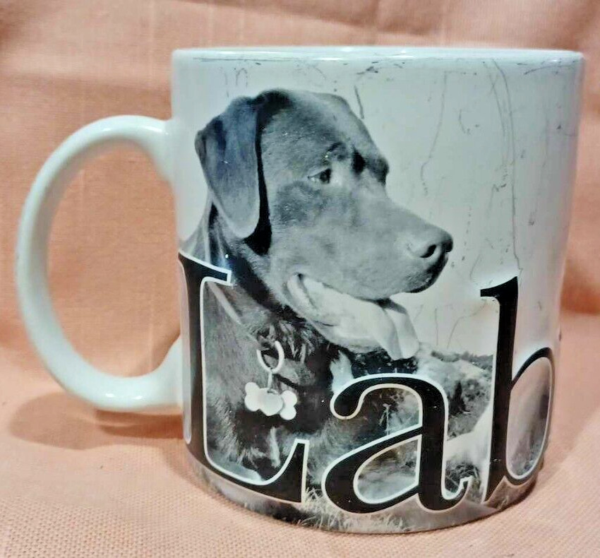 Homeware Americaware 3D Labrador Large Embossed Ceramic Mug, 2006