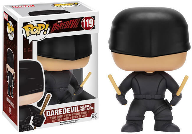 Funko POP Marvel Daredevil: Daredevil Masked Vigilante (Damaged Box)[A] #119
