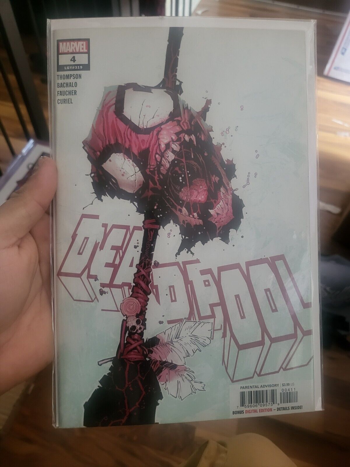 Deadpool #4 LGY #319 Deadpool vs. Kraven 2020 Thompson Bachalo Marvel -NM