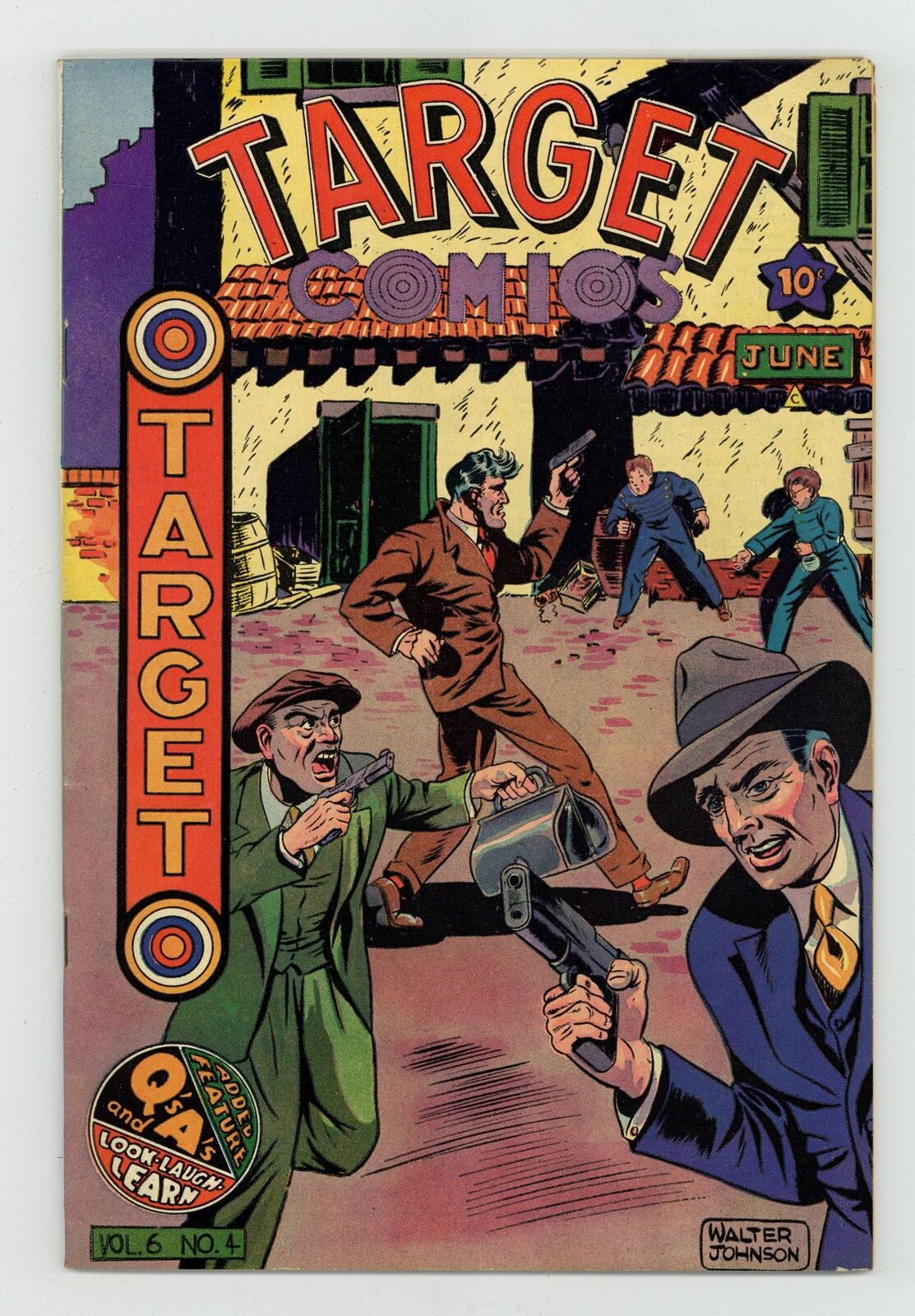 Target Comics Vol. 6 #4 FN+ 6.5 1945
