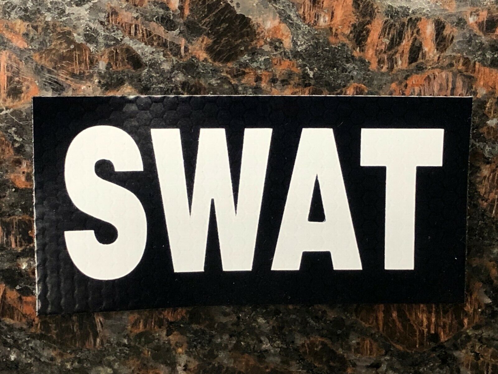 SWAT Type Patch IR Reflective Genuine Military USGI 