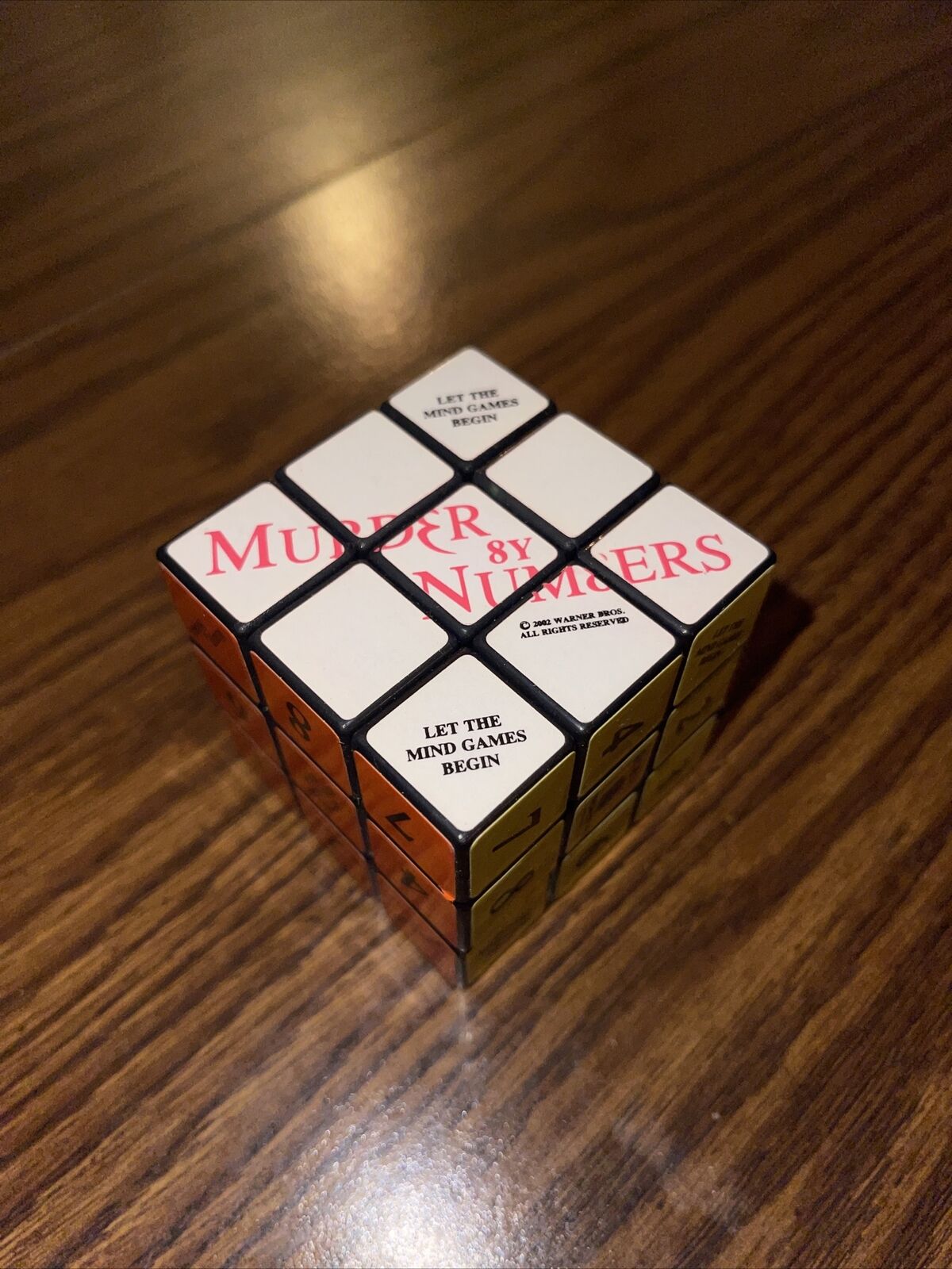 **Rare** Rubiks Cube Murder By Numbers Movie Promo