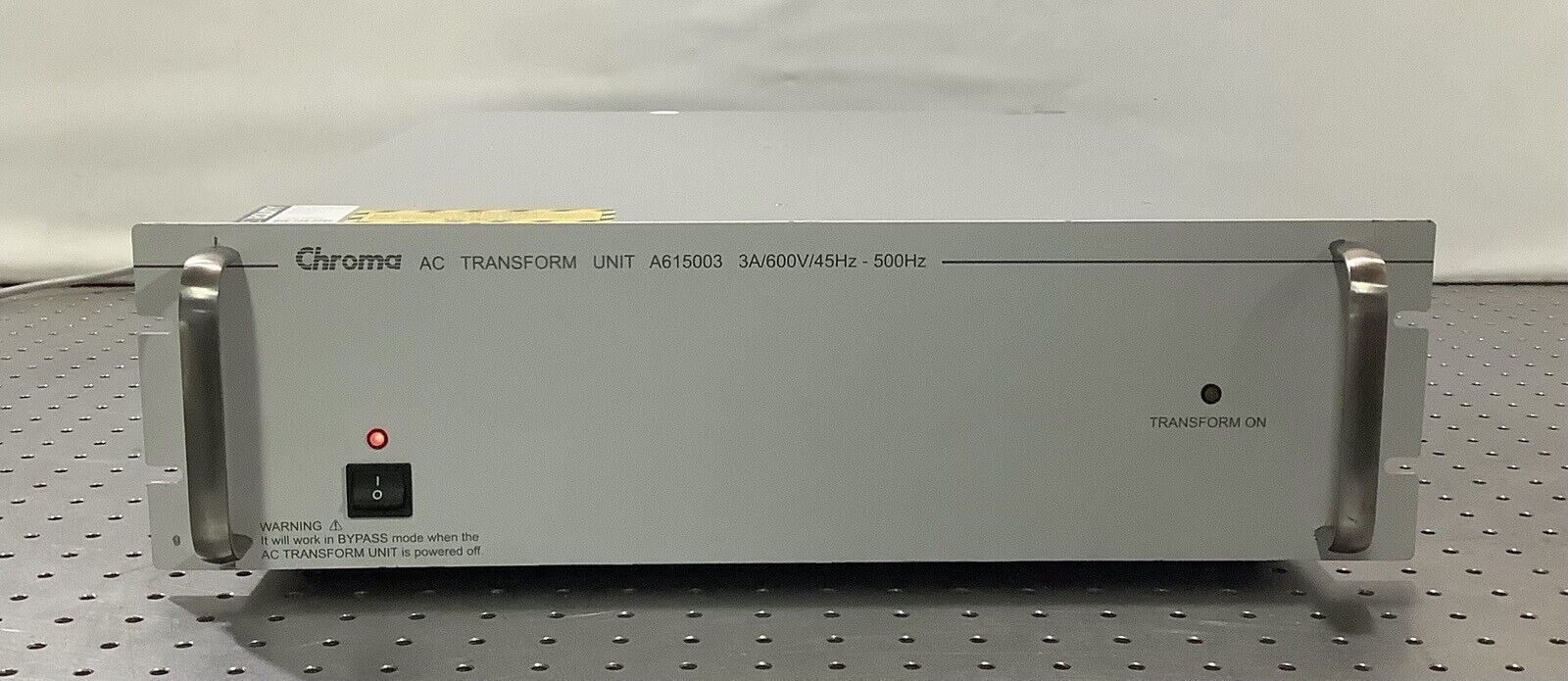 Chroma A615003 AC Voltage Transform Unit