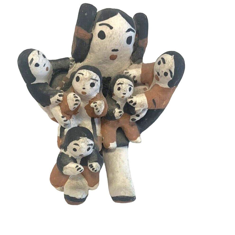  Cochiti Storyteller Doll Native American Handmade Pottery Mary Frances Herrera