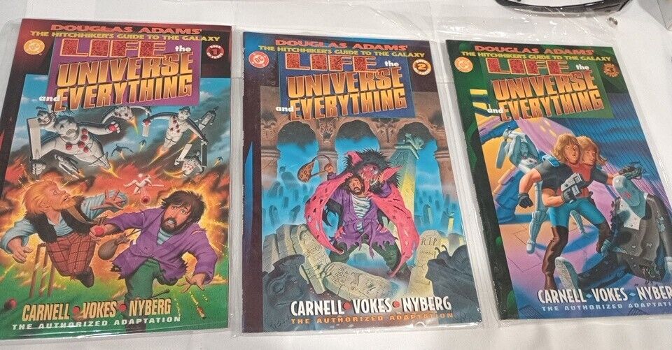 Life, The Universe and Everything #1-3 Complete Set TPB 1996 DC Comics NM 1 2 3
