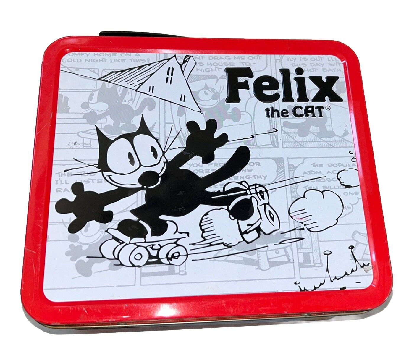 Felix The Cat Vintage Metal Lunch Box (2002) Dark Horse Comics.