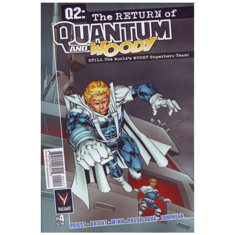 Q2: The Return of Quantum and Woody #4 in NM minus condition. Valiant comics [l