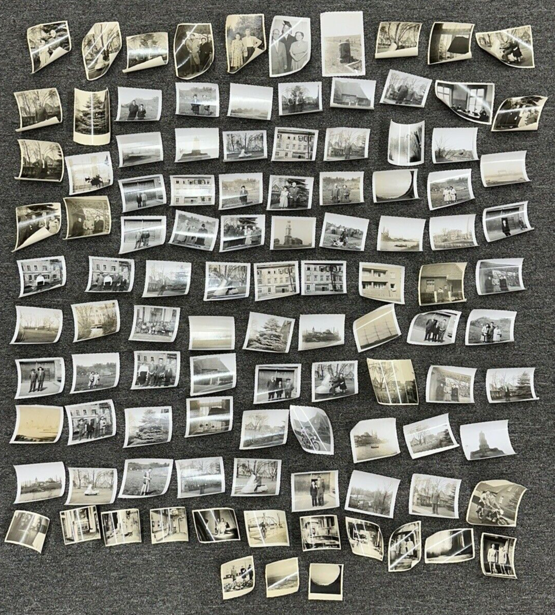 Huge Lot of 103 Vintage 1930s-50s Real Photos Photographs ~ Black & White