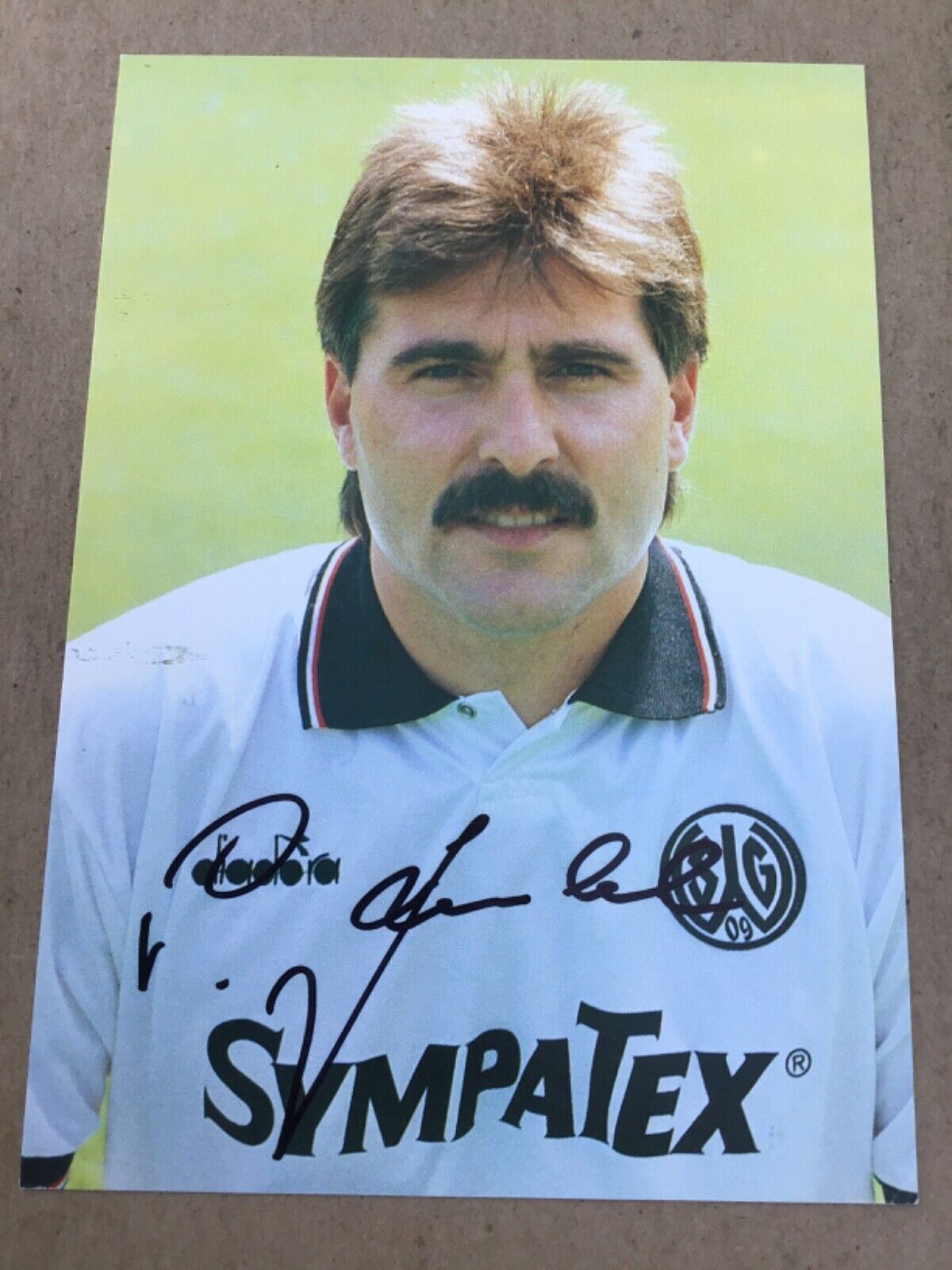 Peter Kunkel, Germany 🇩🇪 SG Wattenscheid 09 1992/93 hand signed