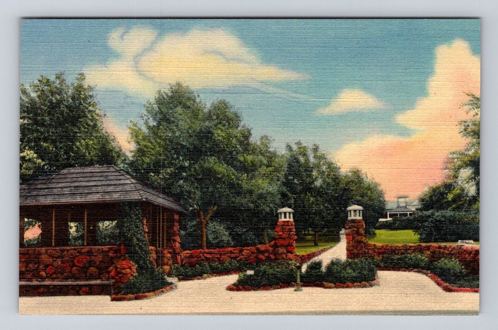 Boulder CO-Colorado, Chautauqua Grounds, Antique, Vintage Souvenir Postcard