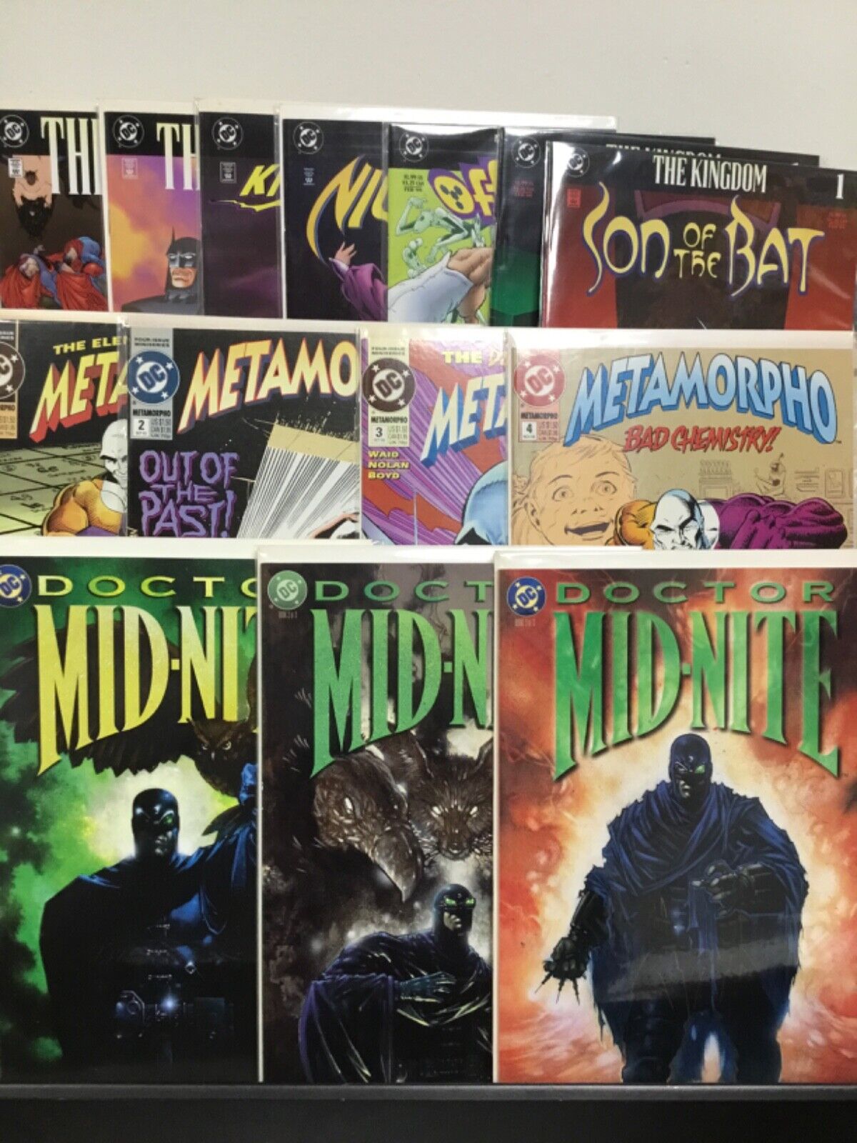DC Comics The Kingdom Lot of 1-7, Metamorpho 1-4, Doctor Mid-Nite 1-3