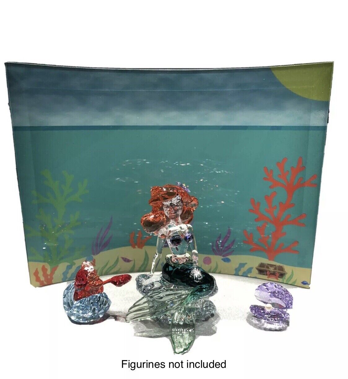 Swarovski Disney Little Mermaid  Crystal Display