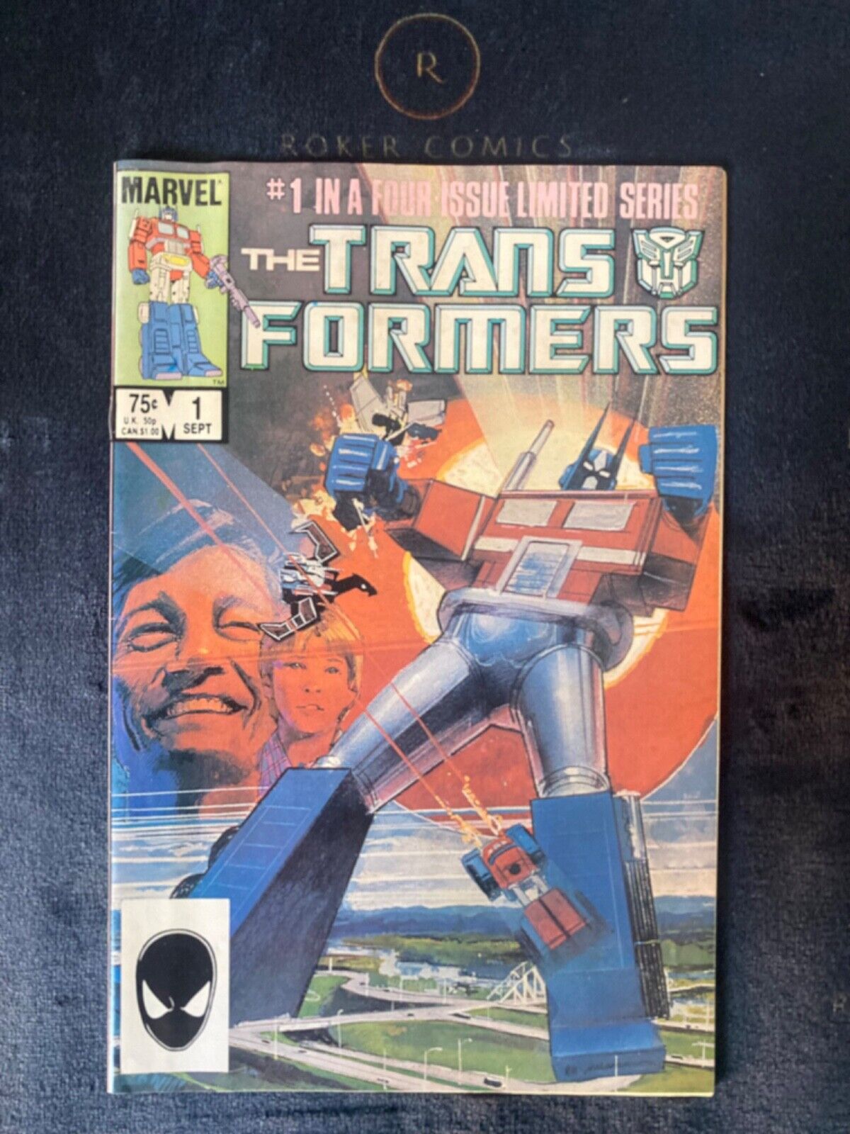 Very RARE VF+ 1984 The Transformers #1 (KEY ISSUE: First Issue In Series)