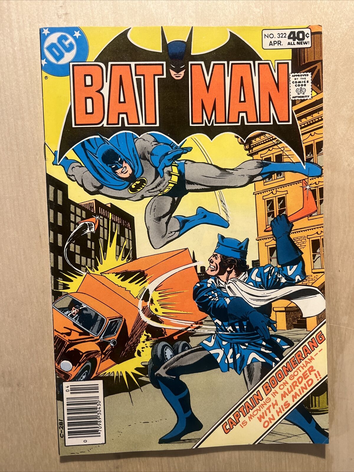 BATMAN #322 ( 1980 DC Comics ) 9.0 NM Captain Boomerang Appearance
