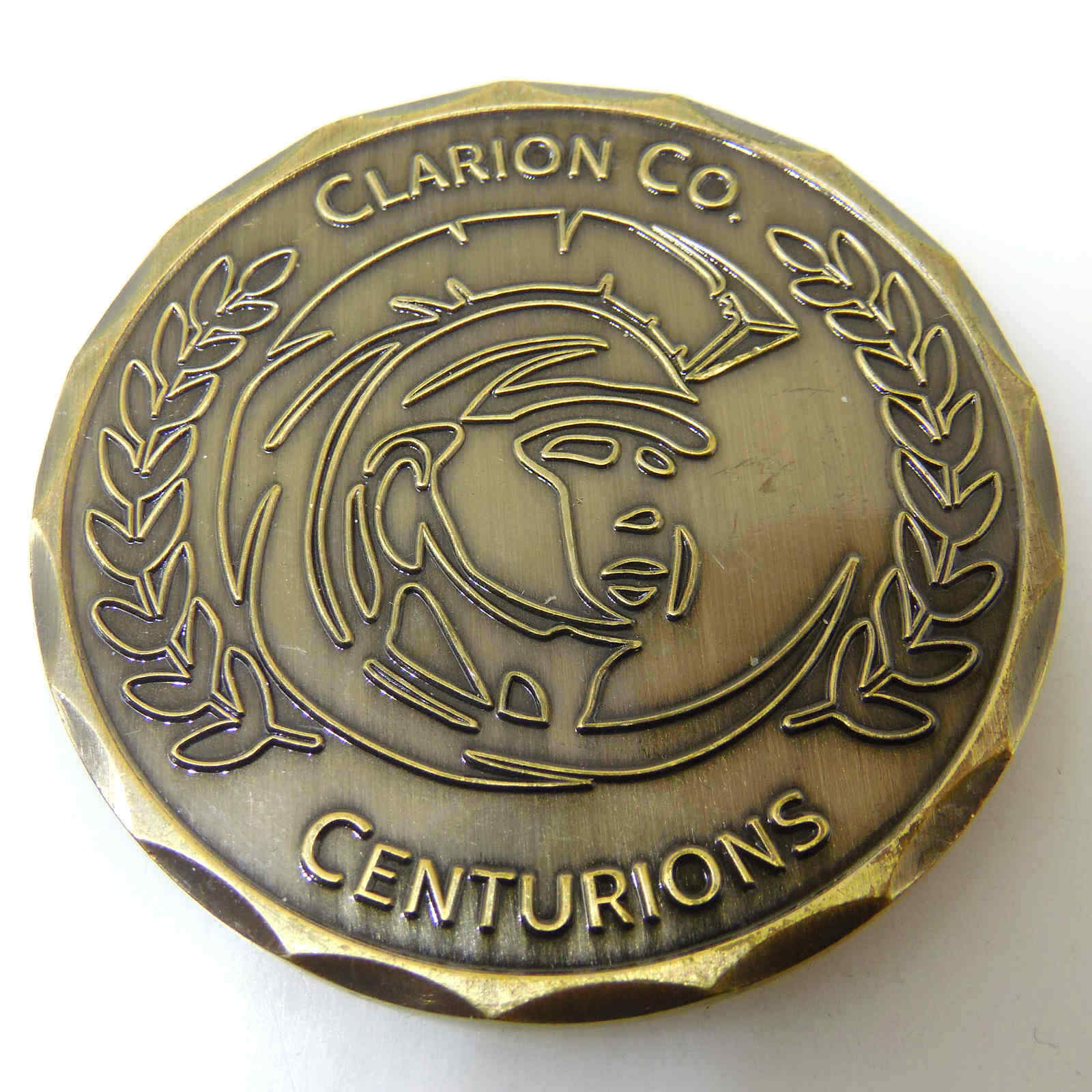 CLARION CO CENTURIONS KEEP CALM AND CENTURI ON CHALLENGE COIN
