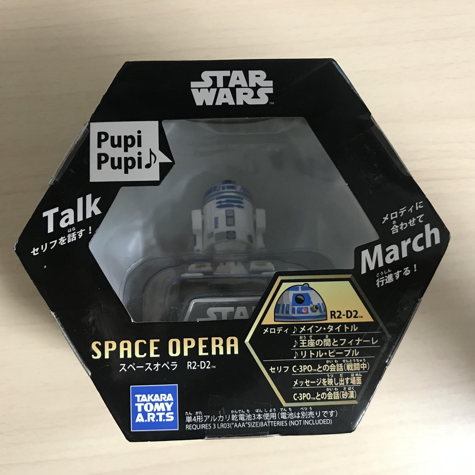 [buy+1 -$20] Star Wars Space Opera Music March Toy R2-D2 TAKARA TOMY Boxed