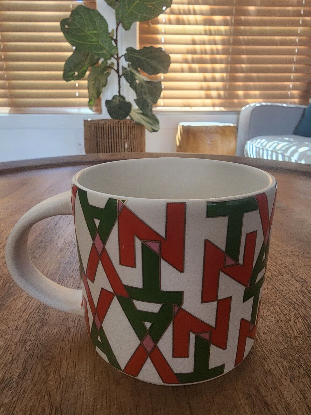 RARE 2016 Teavana TVNA Christmas Holiday Coffee Cup Tea Mug | 12oz