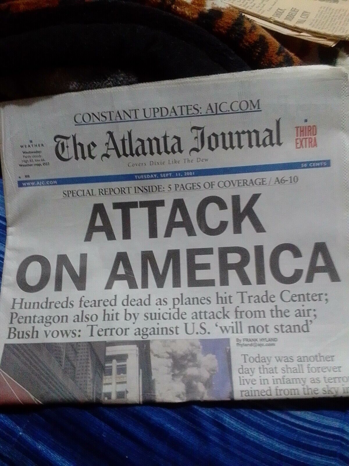 Attack On America Newspaper