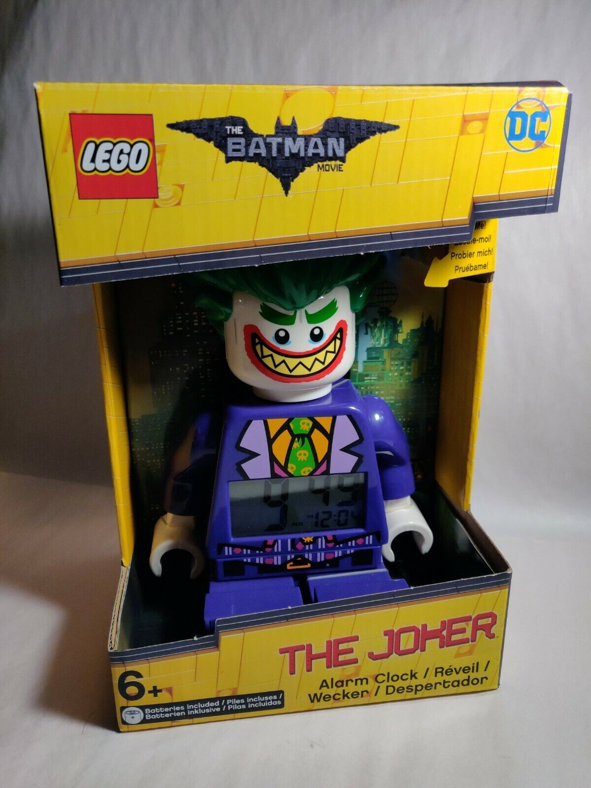 LEGO The Batman Movie THE JOKER Alarm Clock (CosBman986)