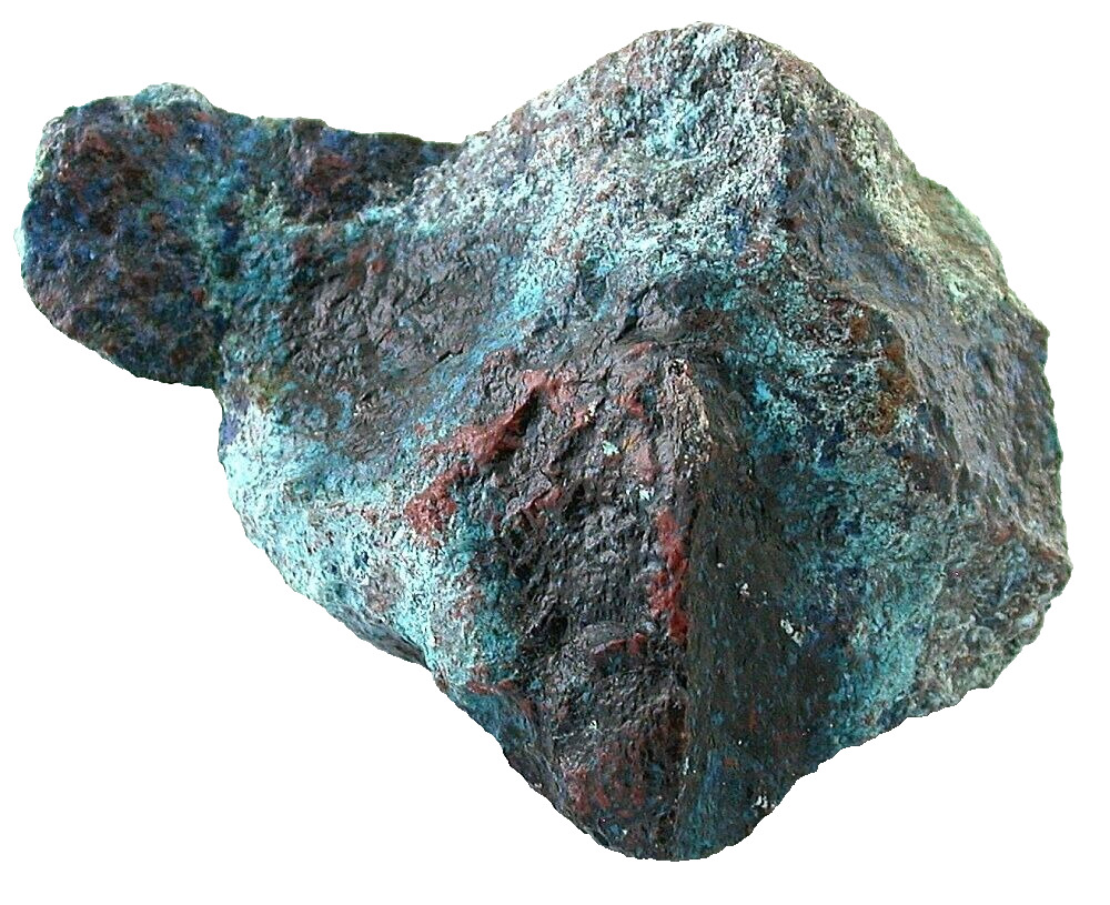 542 Gram Quantum Quattro Turquoise Cuprite Azurite Tenorite Rough CMS57/103023