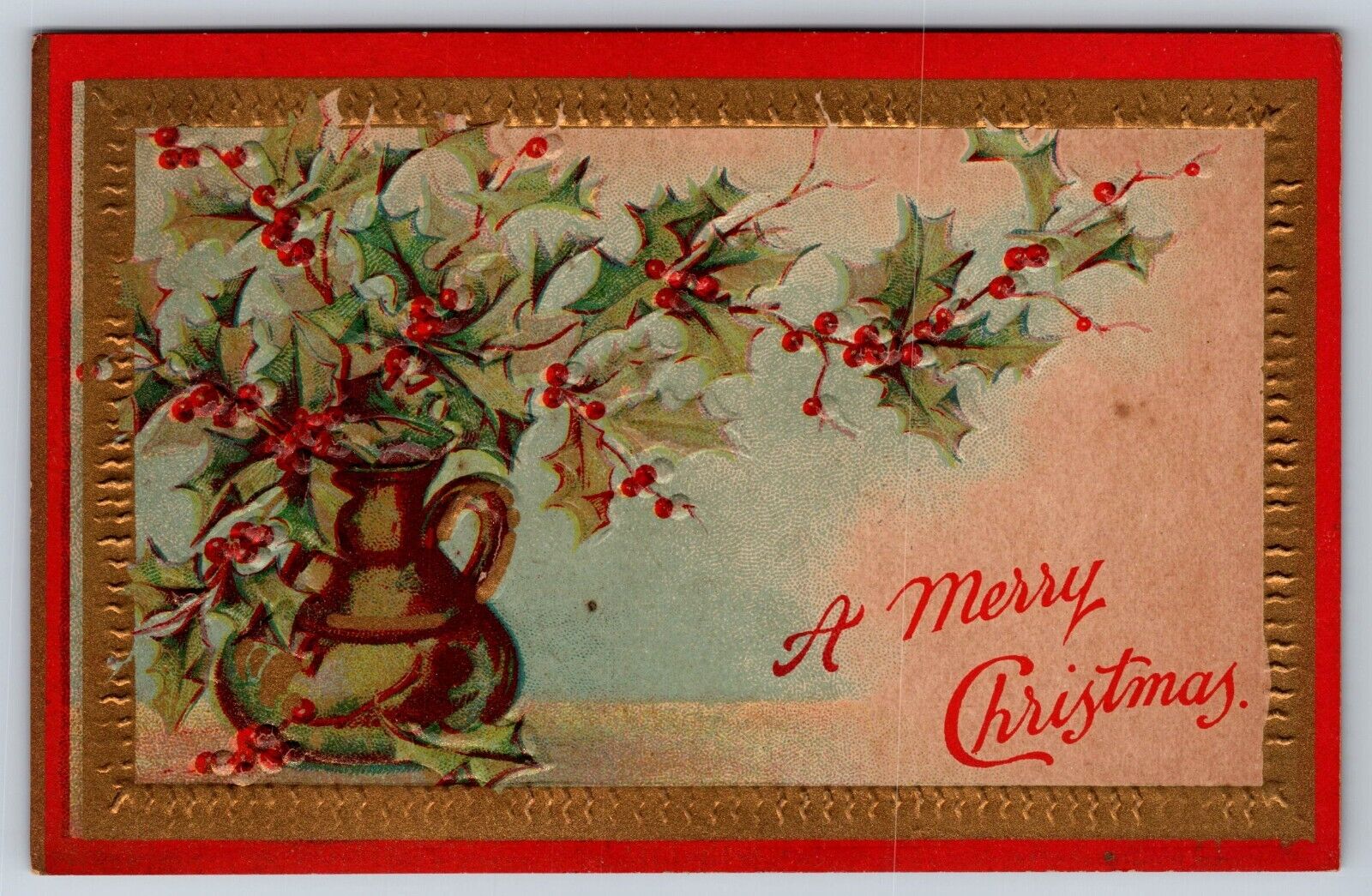 Postcard - A Merry Christmas