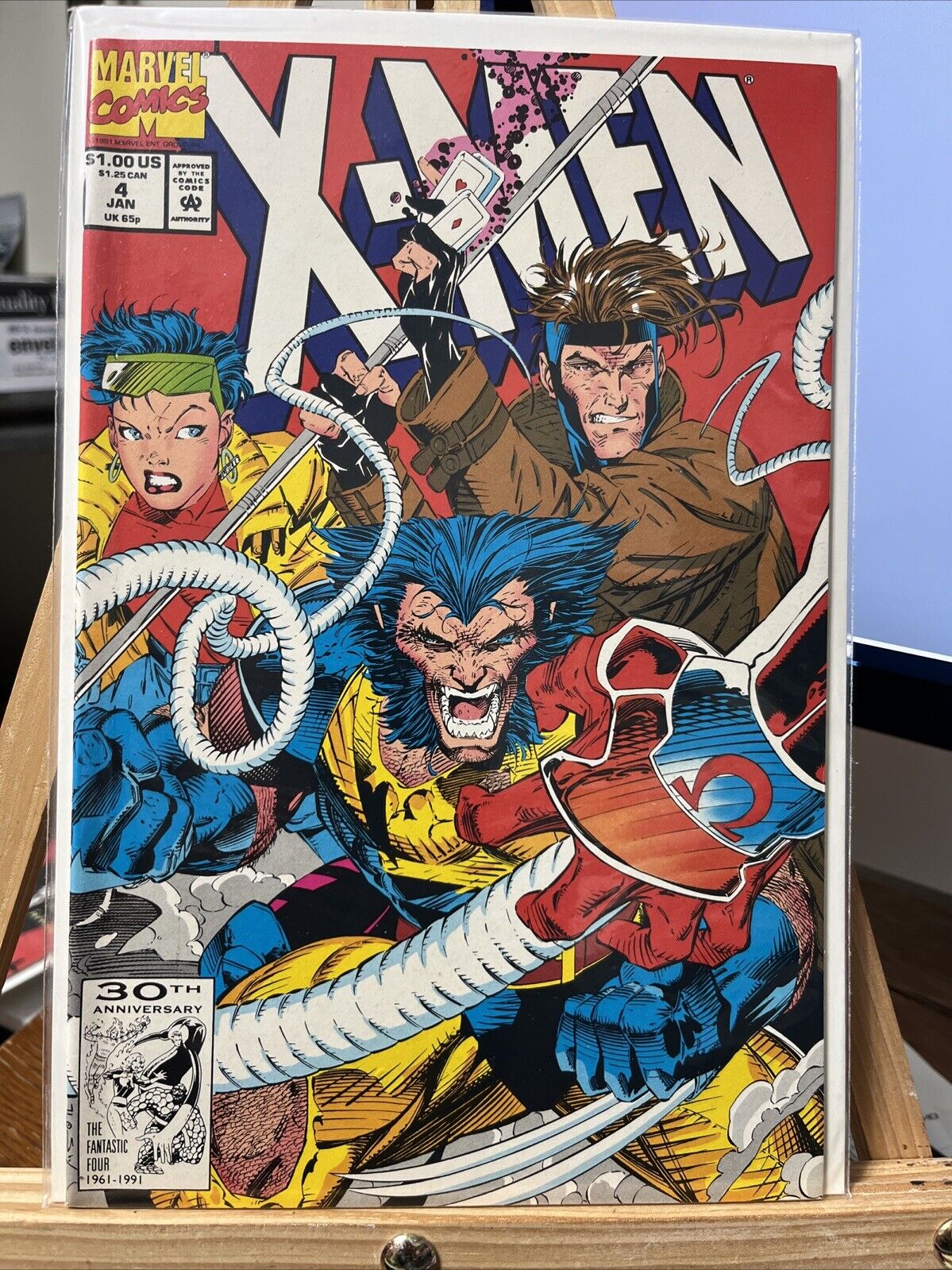 X-Men #4 (Marvel Comics January 1992) Mint Condition