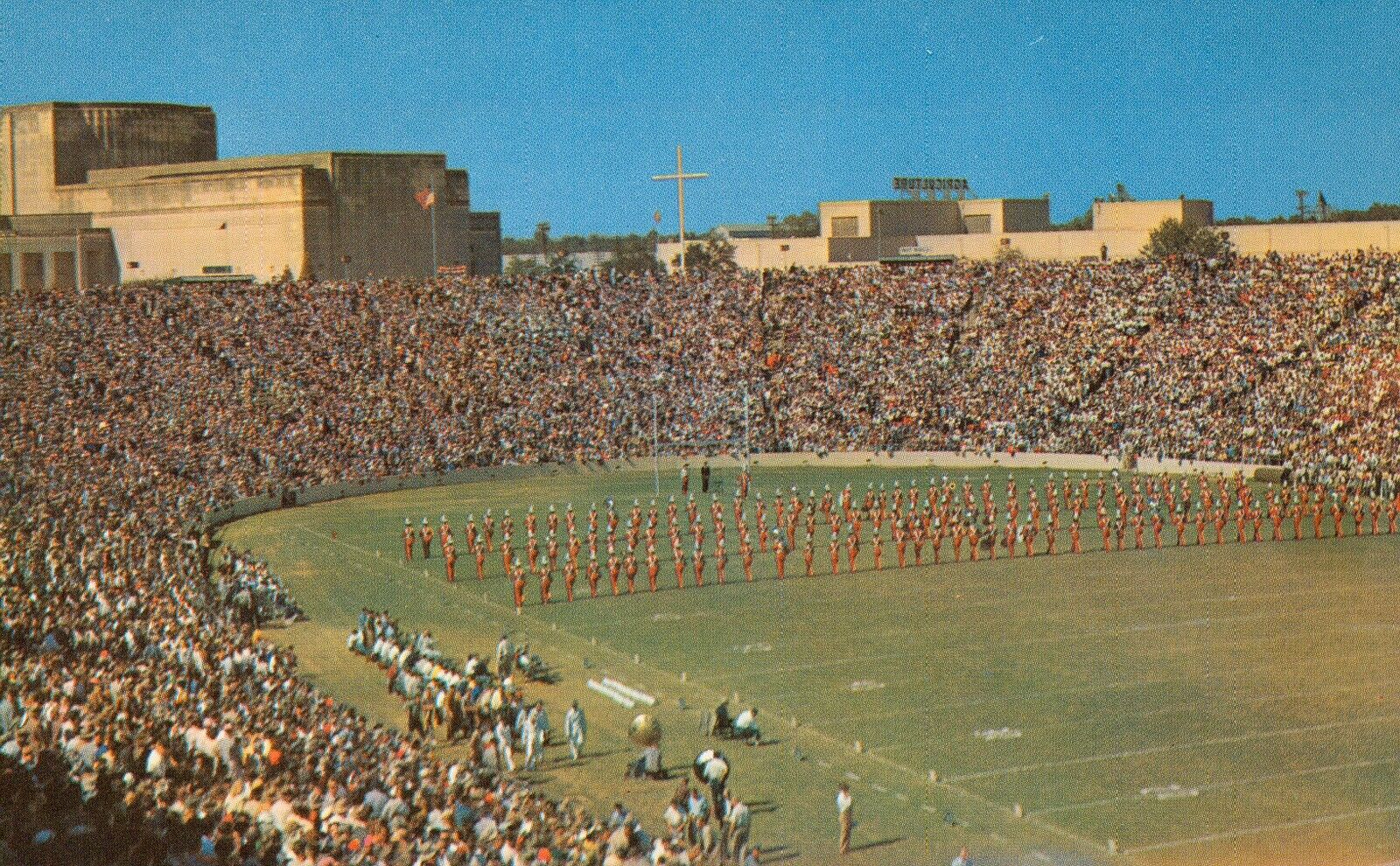 Postcard VINTAGE 1960s COTTON BOWL, Famous FOOTBALL Stadium DALLAS Texas