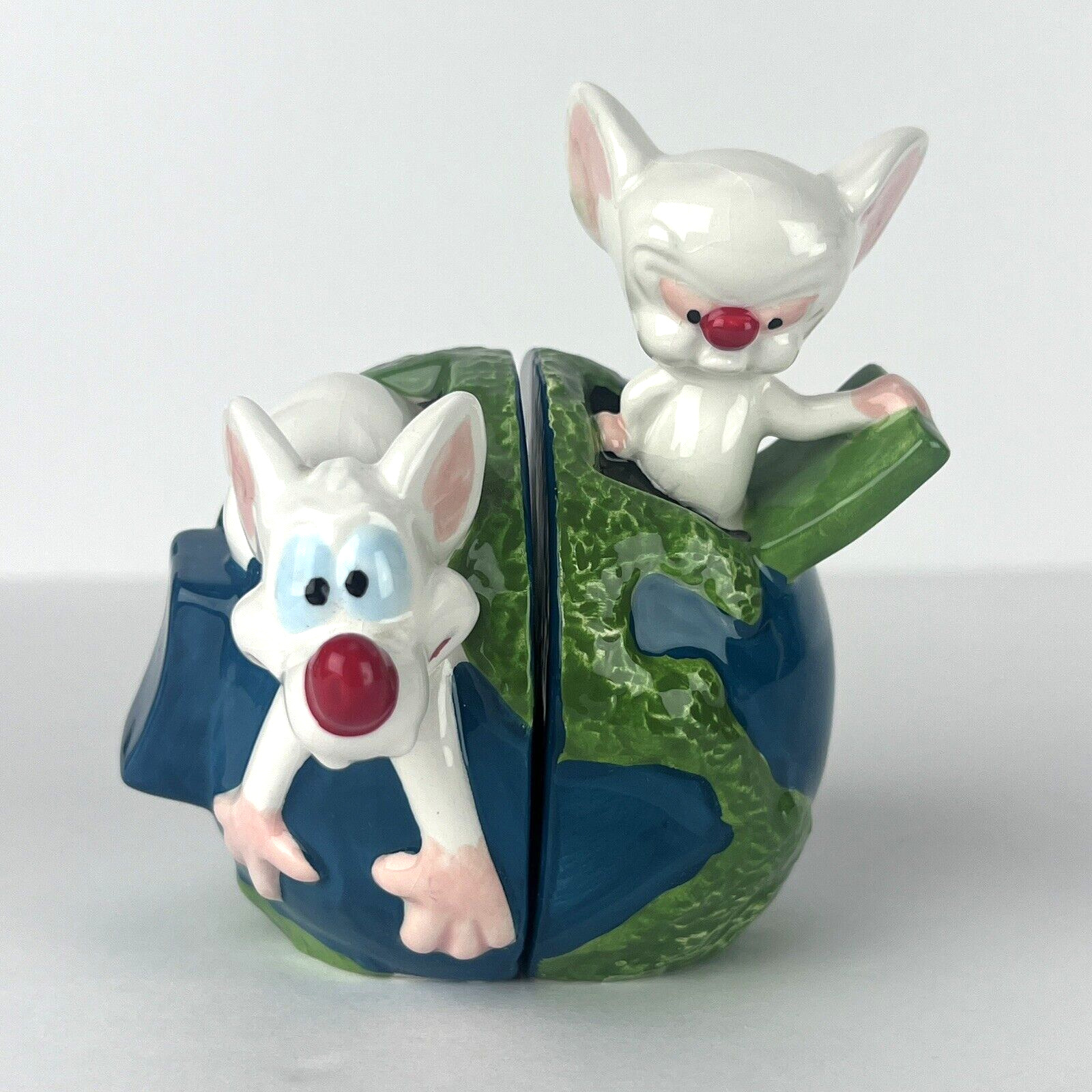 Pinky and the Brain Salt Pepper Shakers 1998 Unused XLT