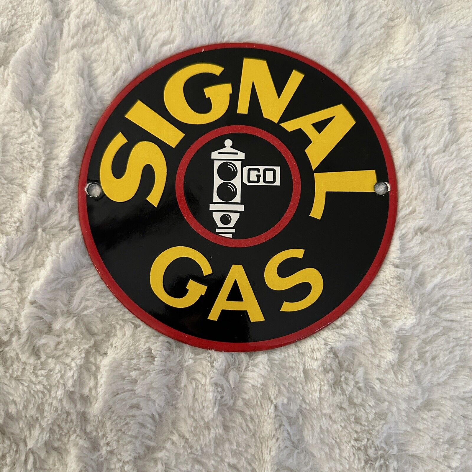VINTAGE SIGNAL GAS  6\