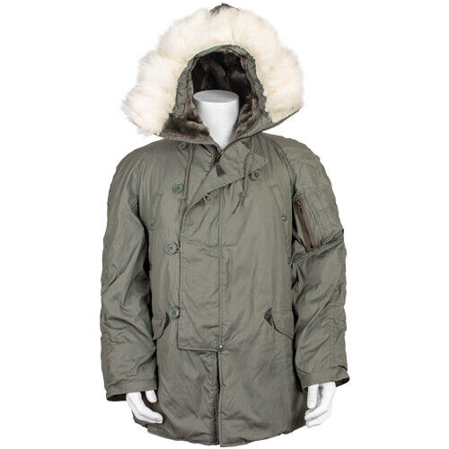 new Extreme Cold Weather Parka N3-B N3B US Military Issue USGI Jacket Coat MED