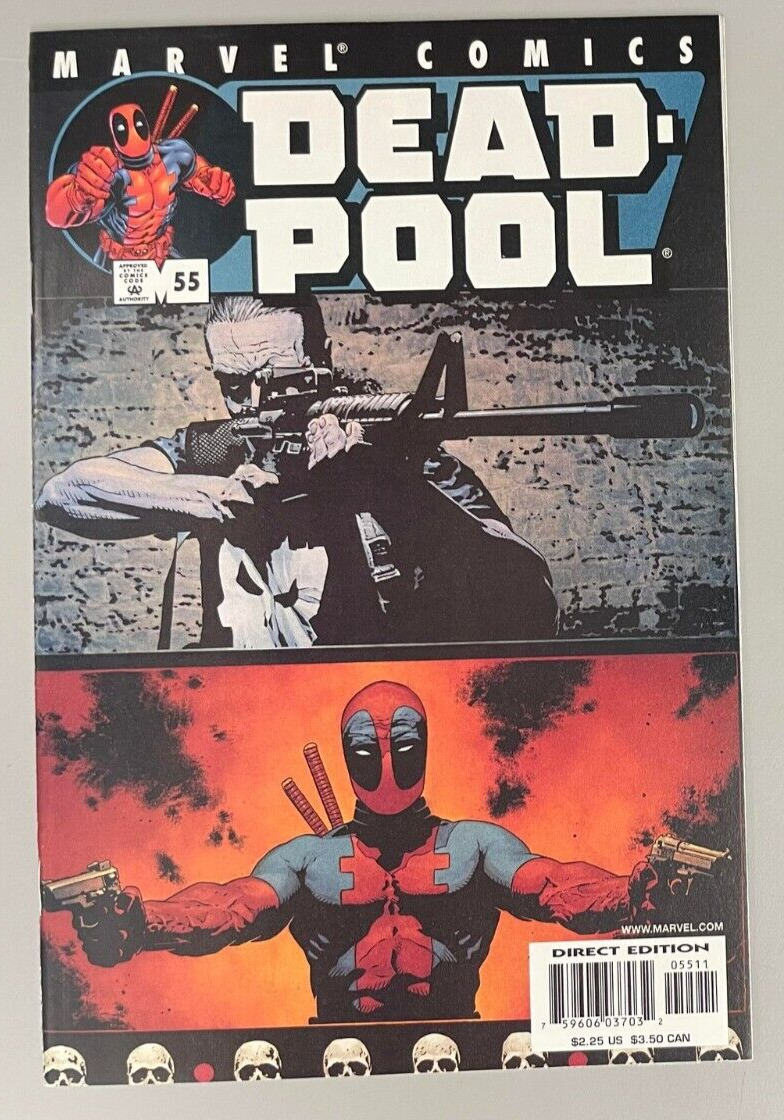 Deadpool (1997) #55 - Bradstreet Punisher Cover
