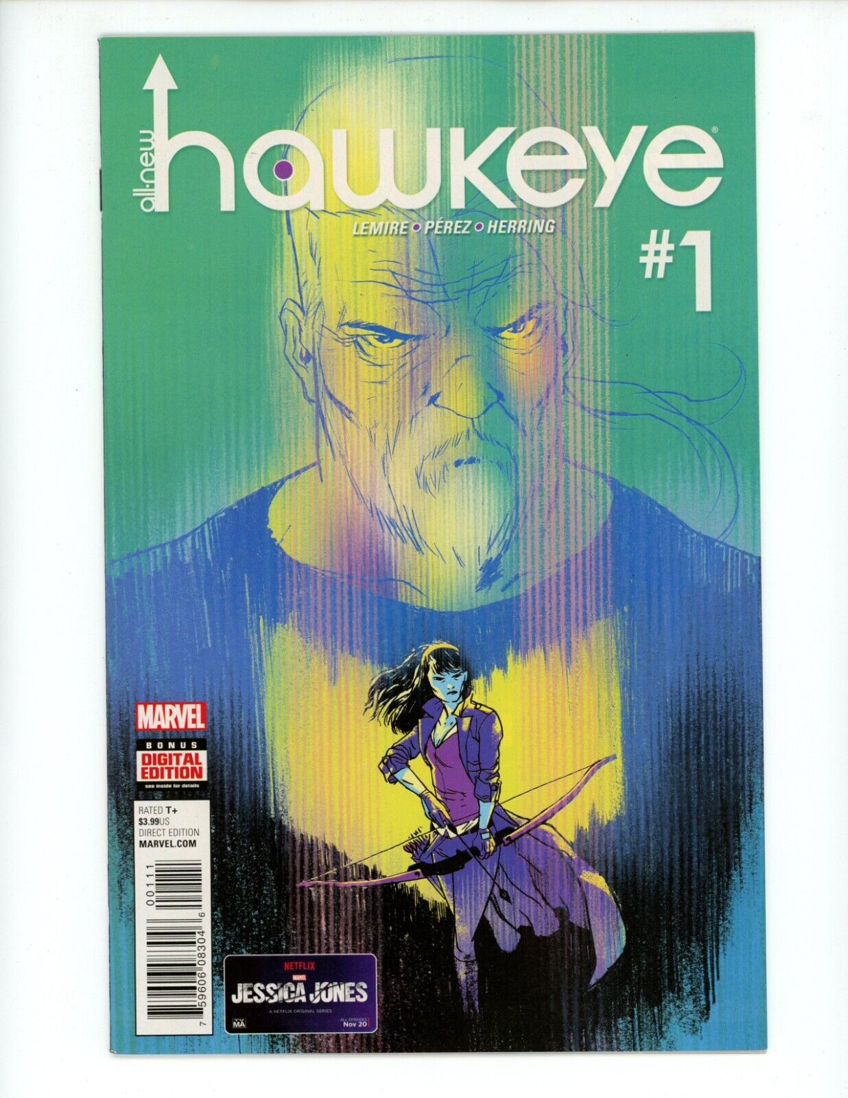 All New Hawkeye #1 Comic Book 2016 NM Marvel Comics 2nd Series Comics