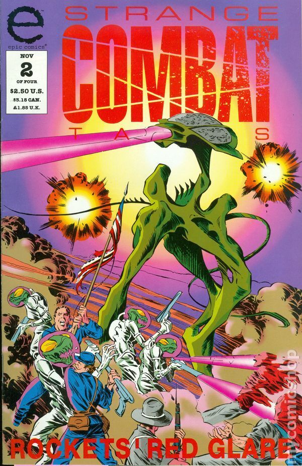 Strange Combat Tales #2 VF 1993 Stock Image