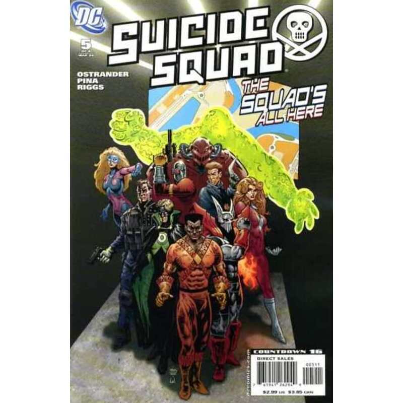 Suicide Squad: Raise the Flag #5 in Near Mint condition. DC comics [c&